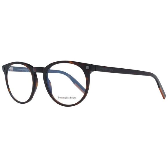 Ermenegildo Zegna Brown Plastic Glasses Men´s (Frames)